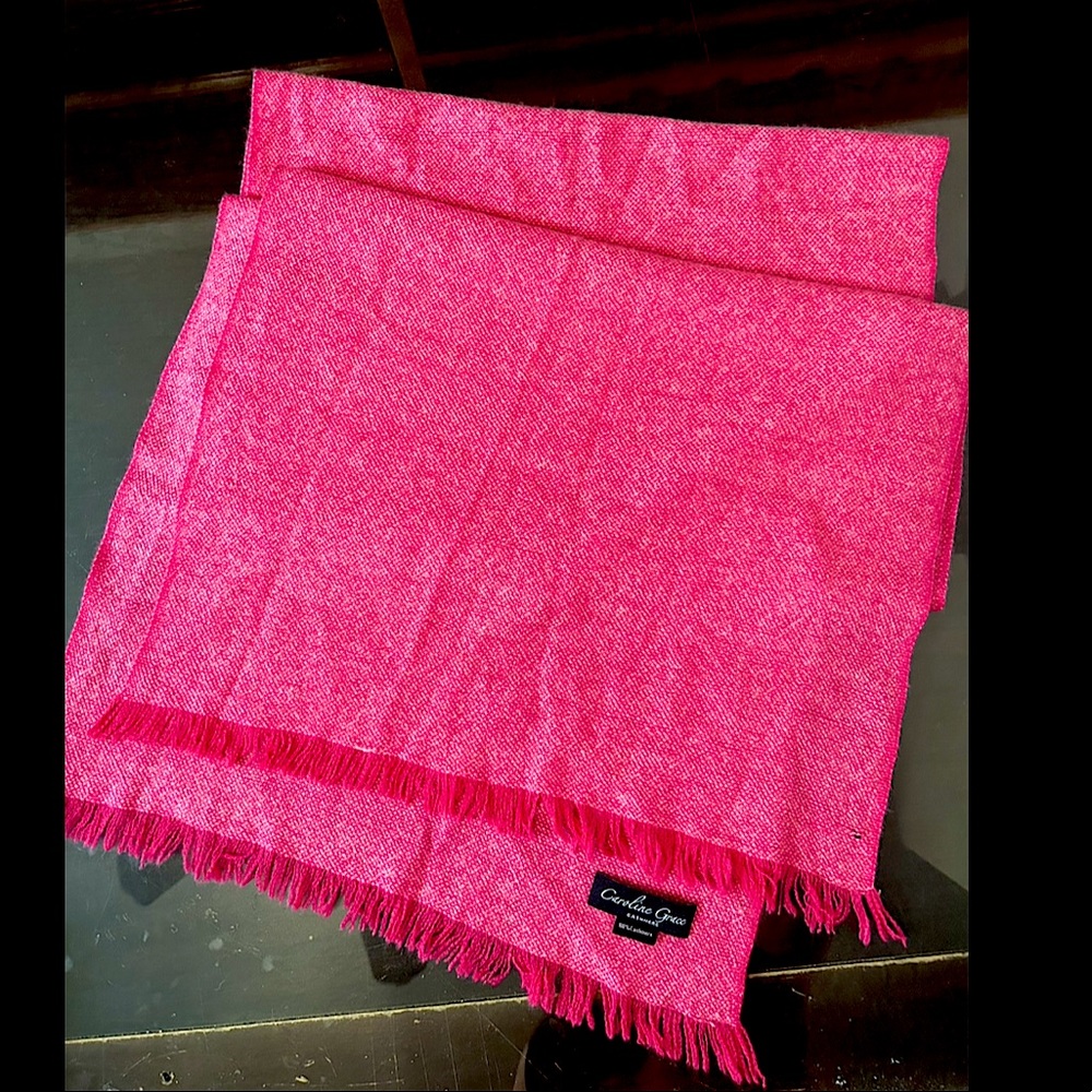 Long Caroline Grace Cashmere scarf 💓